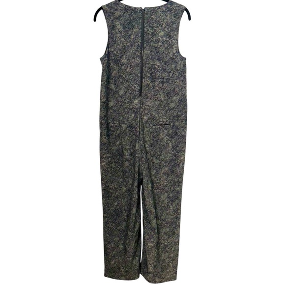 Athleta Women’s Jumpsuit Topanga Viper Black Gray Printed Sleeveless Size XS - Picture 6 of 10